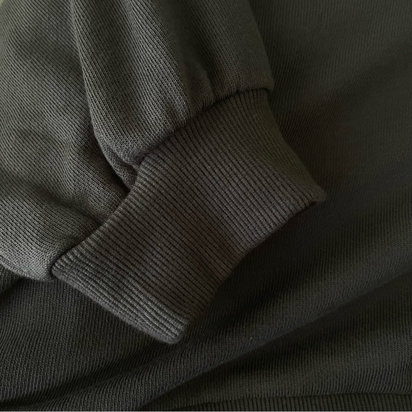 C&C CALIFORNIA Sweatshirt Sunrise Black Sand Gray Cotton Crew, Women’s XL - Picture 10 of 16